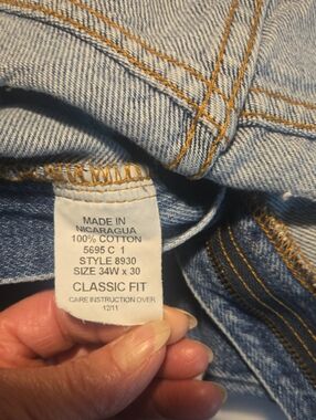 Carhartt Light Blue Relaxed Fit Men's Jeans